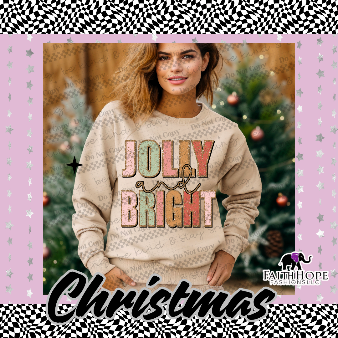 Jolly and Bright Adult Shirt