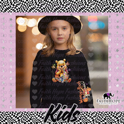 Halloween Bear Kids Sweater