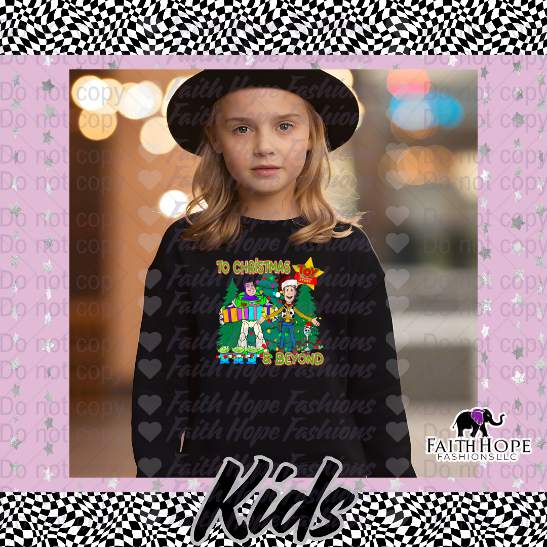 Toy Christmas Kids Sweater