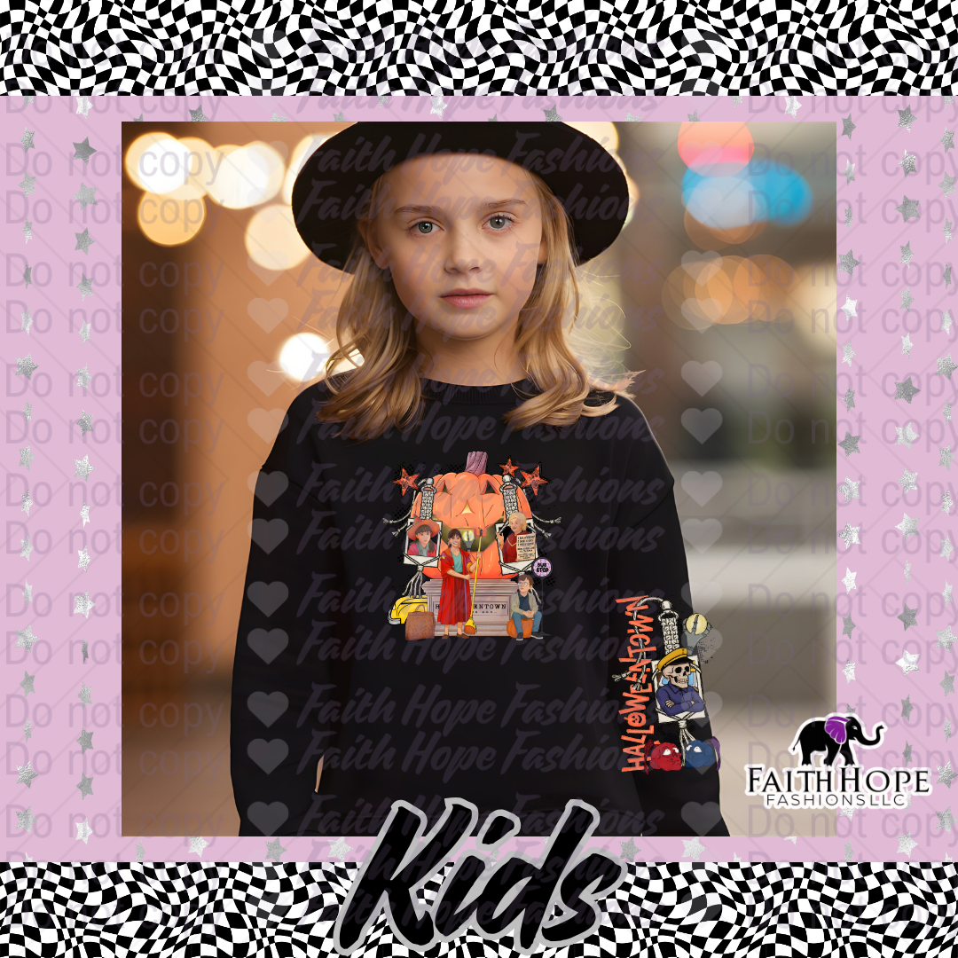 Halloween town Kids Sweater