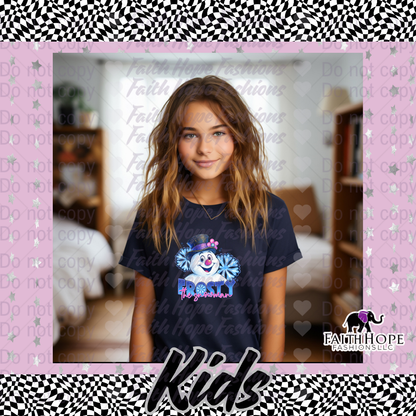 Snowman Frosty Kids Shirt