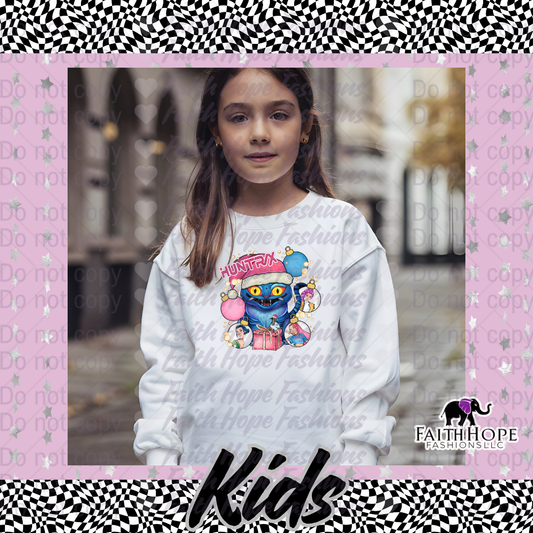 Pink Huntrx Kids Sweater