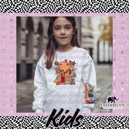 Halloween town Kids Sweater