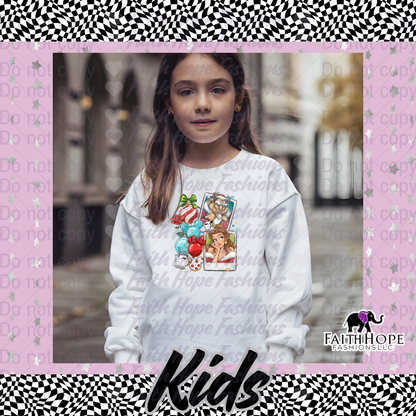 Beauty Polaroid Kids Sweater