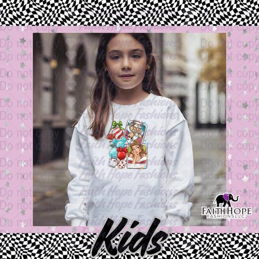 Beauty Polaroid Kids Sweater