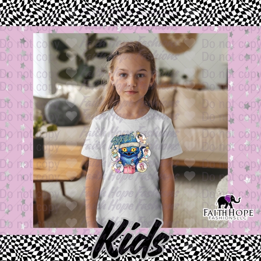 Blue Sja Boys Kids Shirt