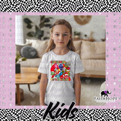 Christmas Feelings Kids Shirt