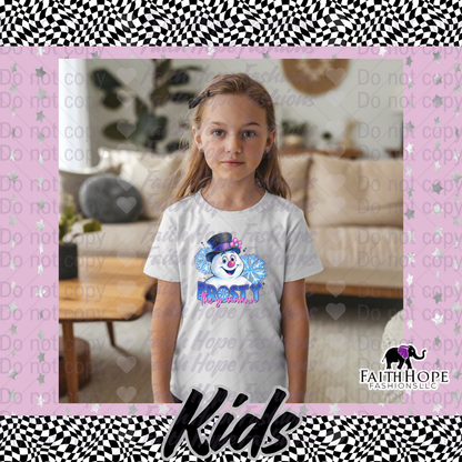 Snowman Frosty Kids Shirt