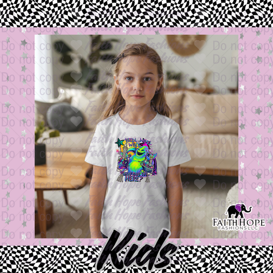 Well Well Well Oog Kids Shirt