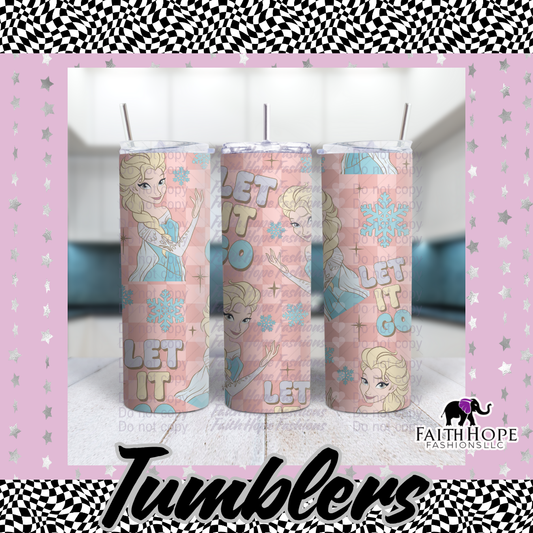 Let It Go 20oz Tumbler