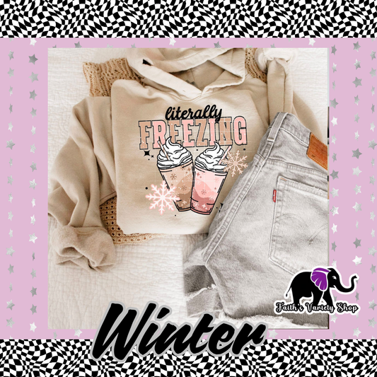 Literally Freezing Hoodie