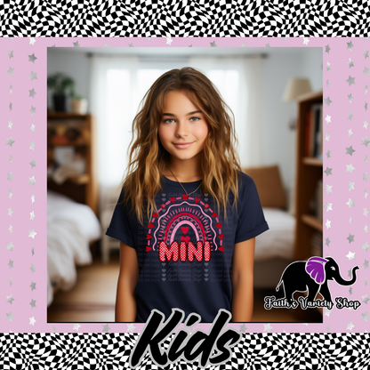 Mini Rainbow Hearts Kids Shirt