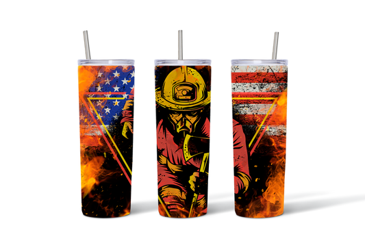 Fire Dept. Tumbler