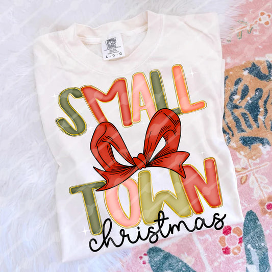 Small Town Christmas Toddler Shirt