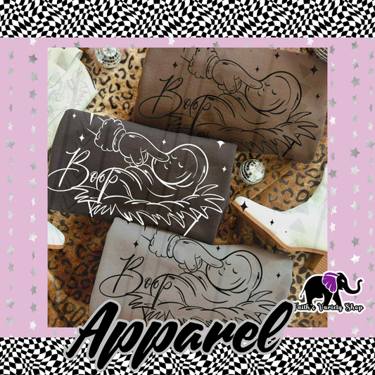 Nativity Boop Adult Shirt