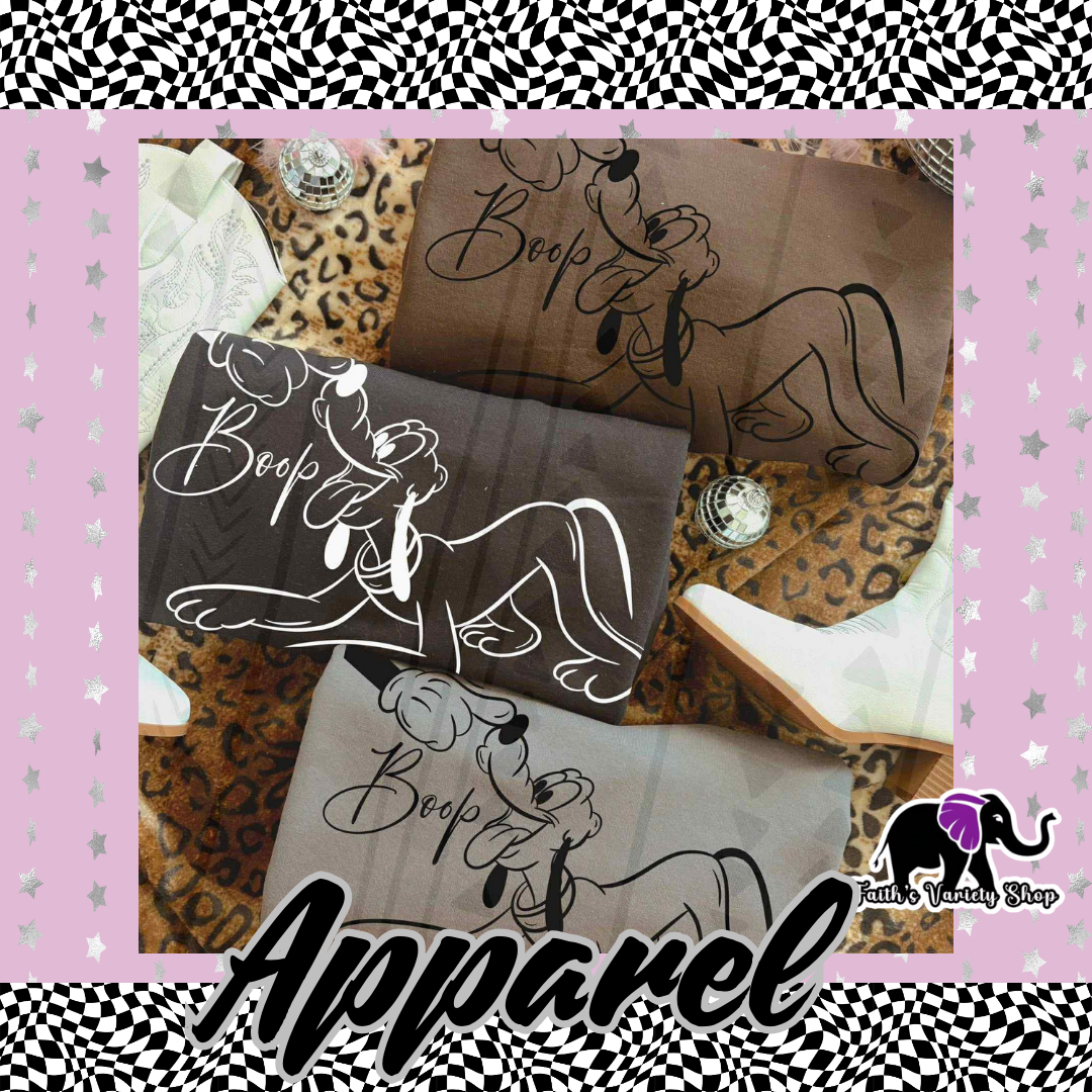 Pluto Boop Adult Shirt