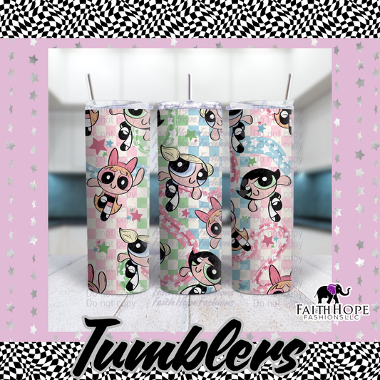 Powder Puff Girls 20oz Tumbler