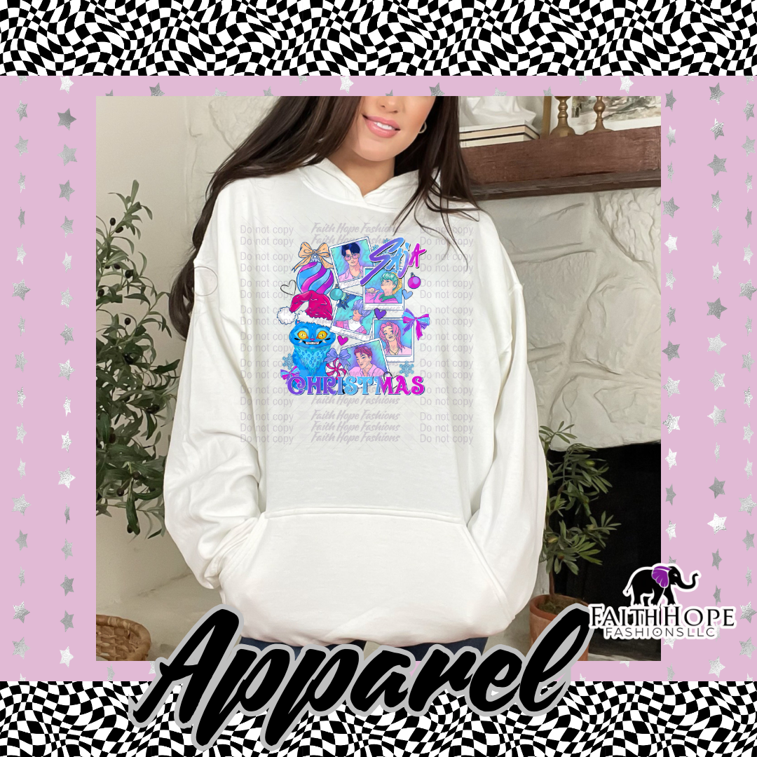 Saja Polaroid Adult Hoodie
