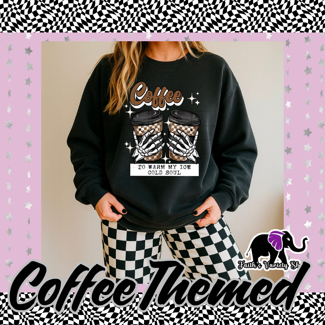 Skelly Coffee To Warm The Soul Sweater