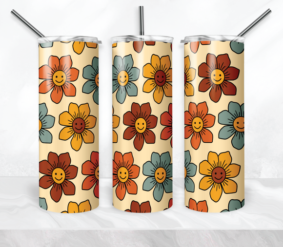 Happy Flower Tumbler