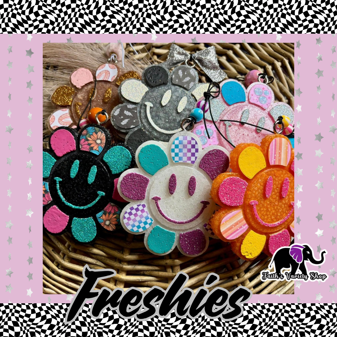 Smiley Flower Freshie