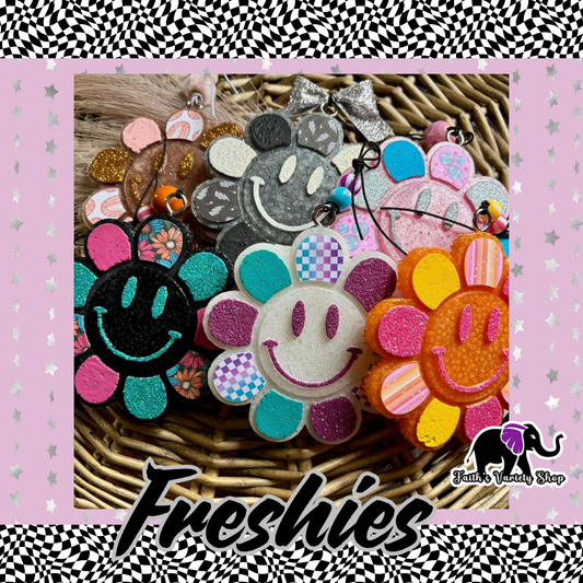 Smiley Flower Freshie