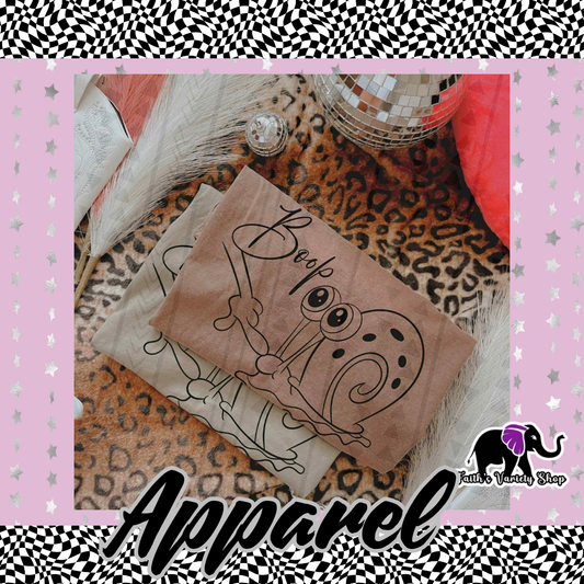 Snail Boop Adult Shirt