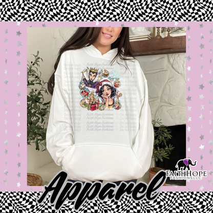 Snow White Polaroid Adult Hoodie