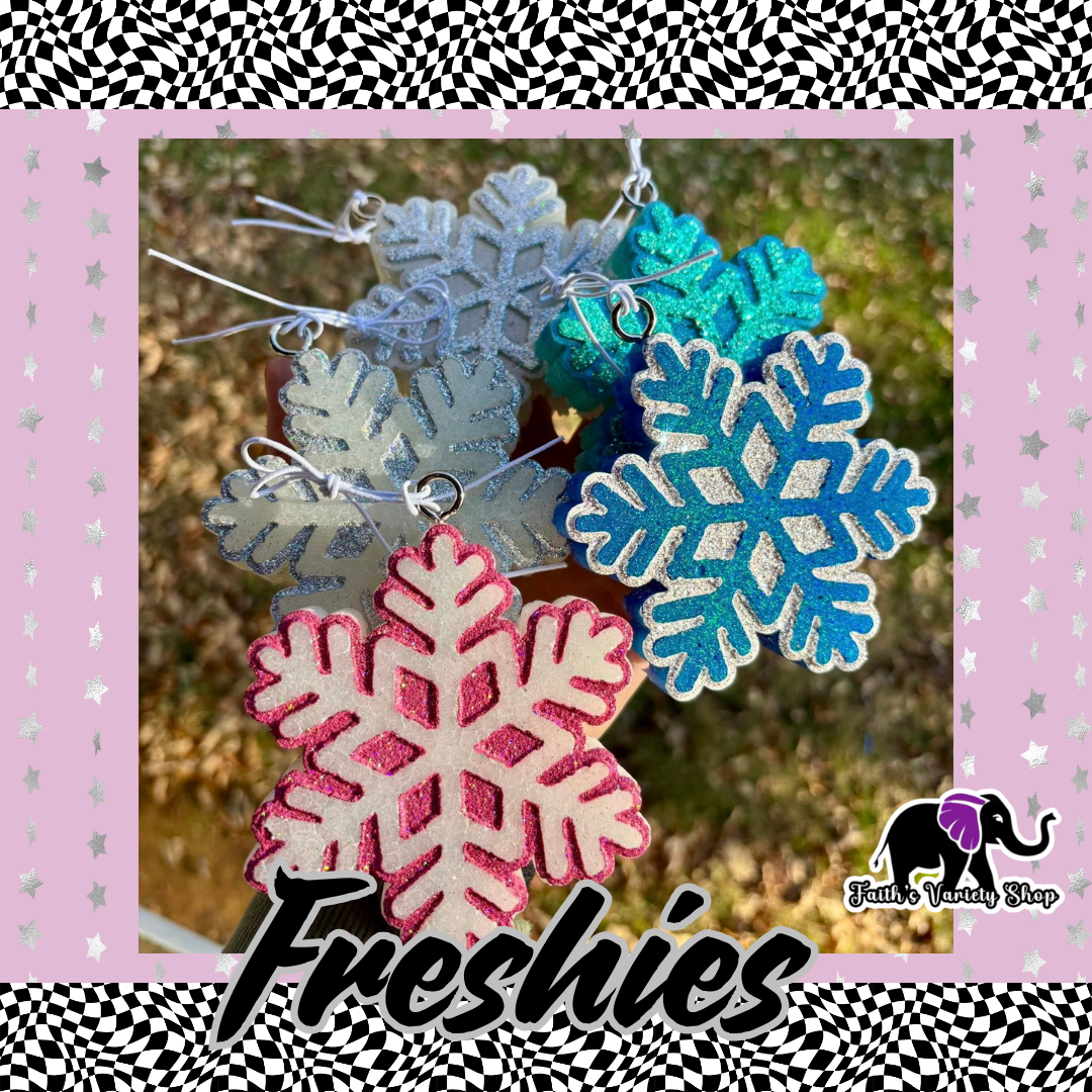Snowflake Freshies
