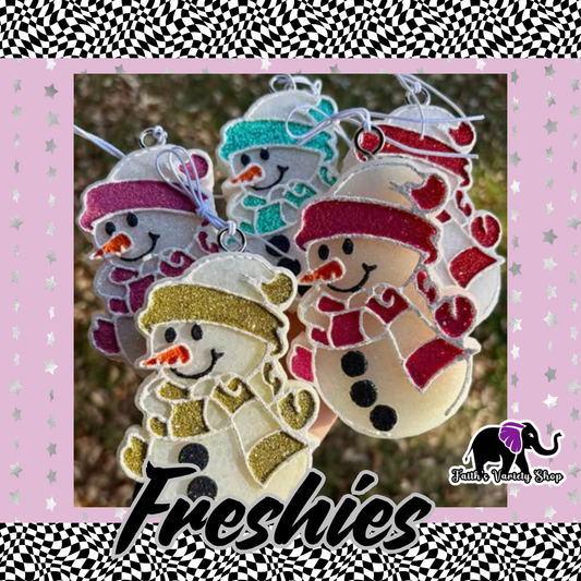Snowman Freshies