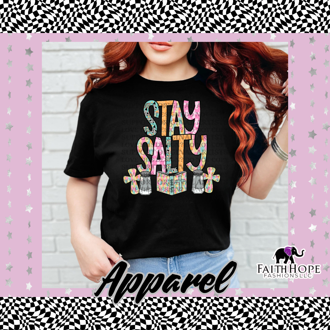 Stay Salty Adult Shirt