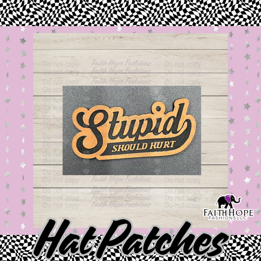 Stupid Hat Patch
