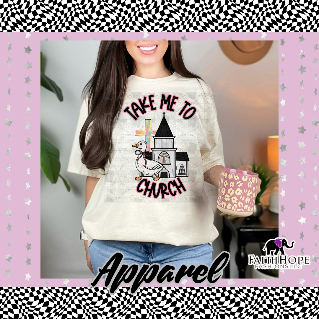 Take Me to Church Adult Shirt