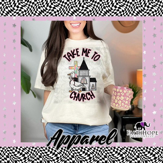 Take Me to Church Adult Shirt