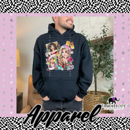 Tangled Polaroid Adult Hoodie