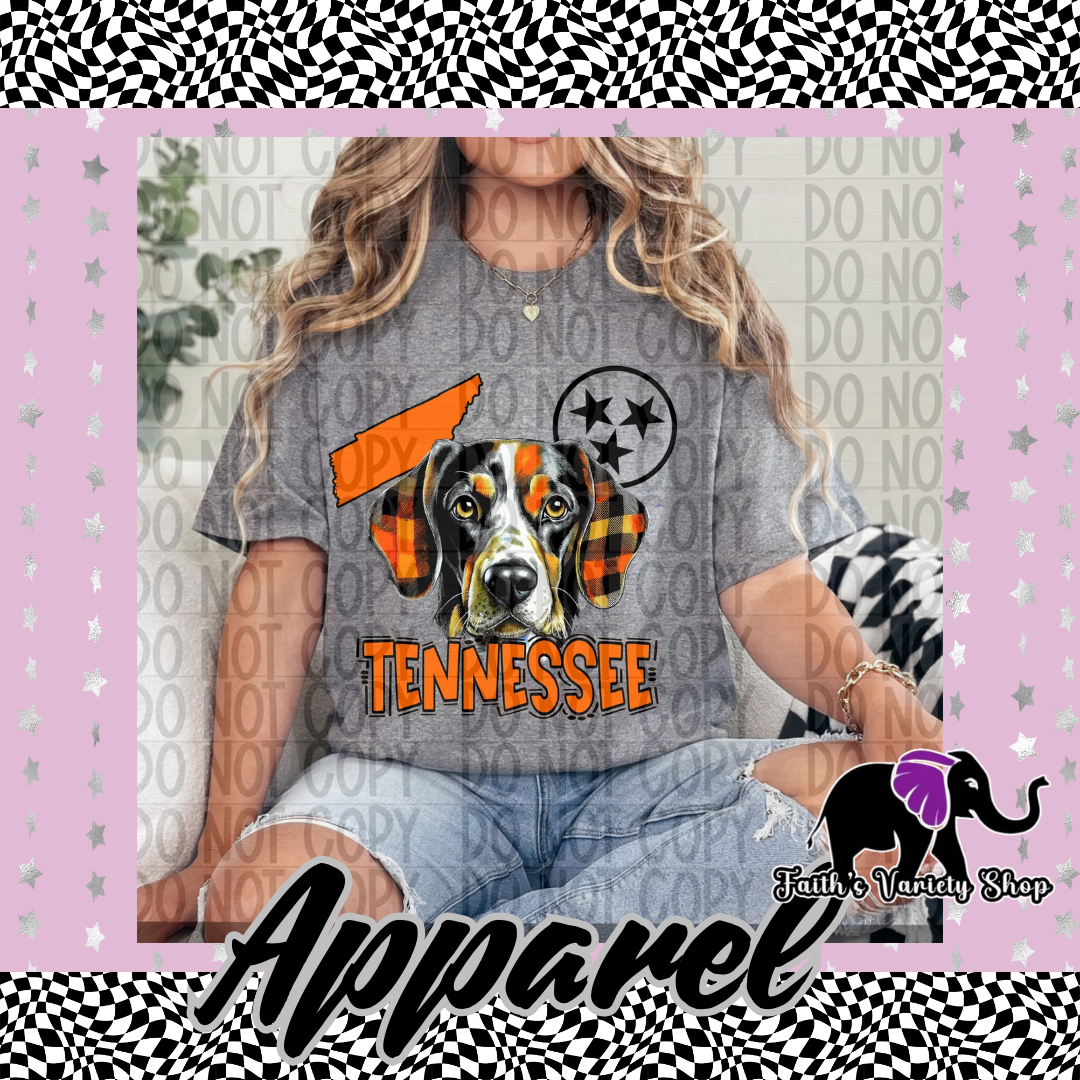 Tennessee Dog Adult Shirt