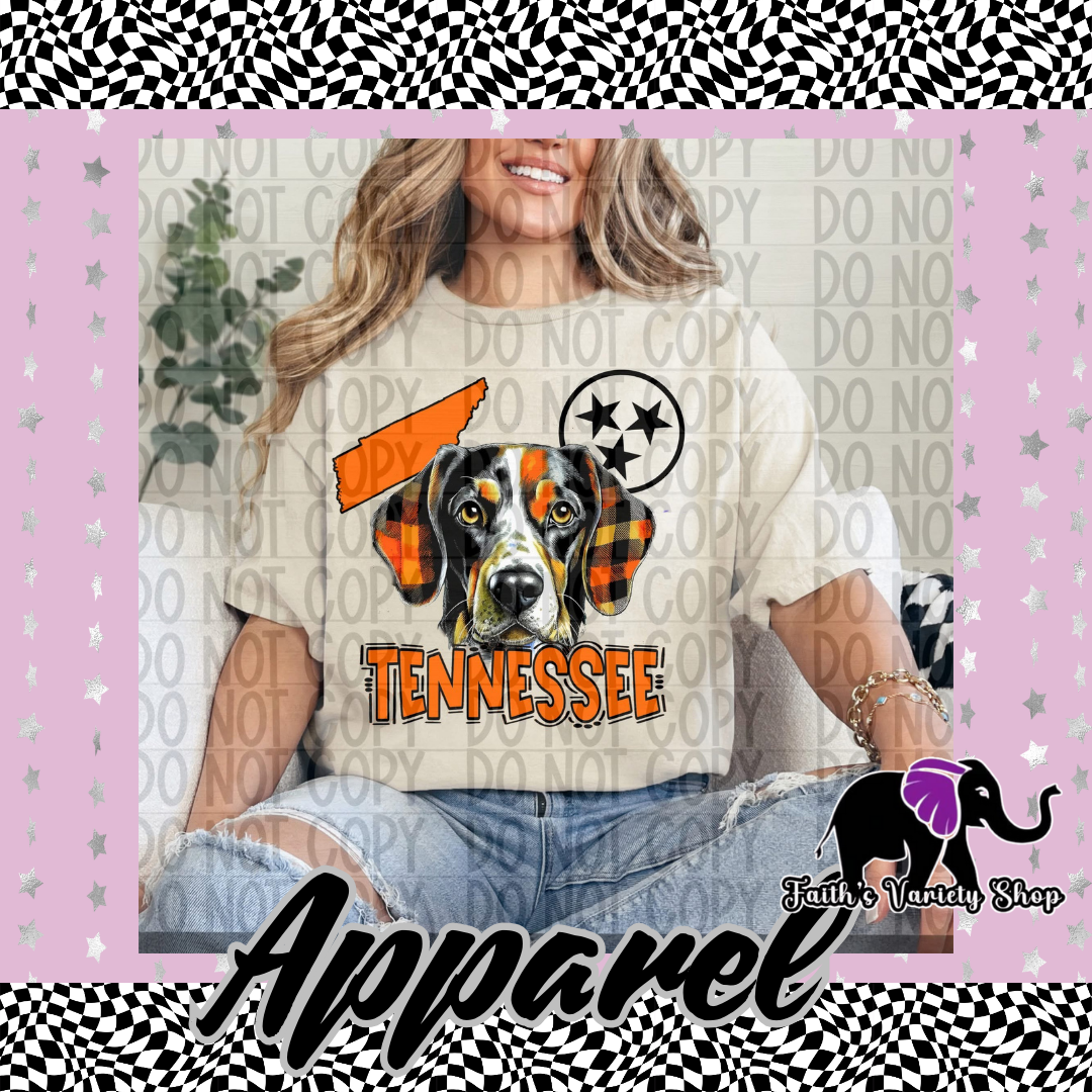 Tennessee Dog Adult Shirt