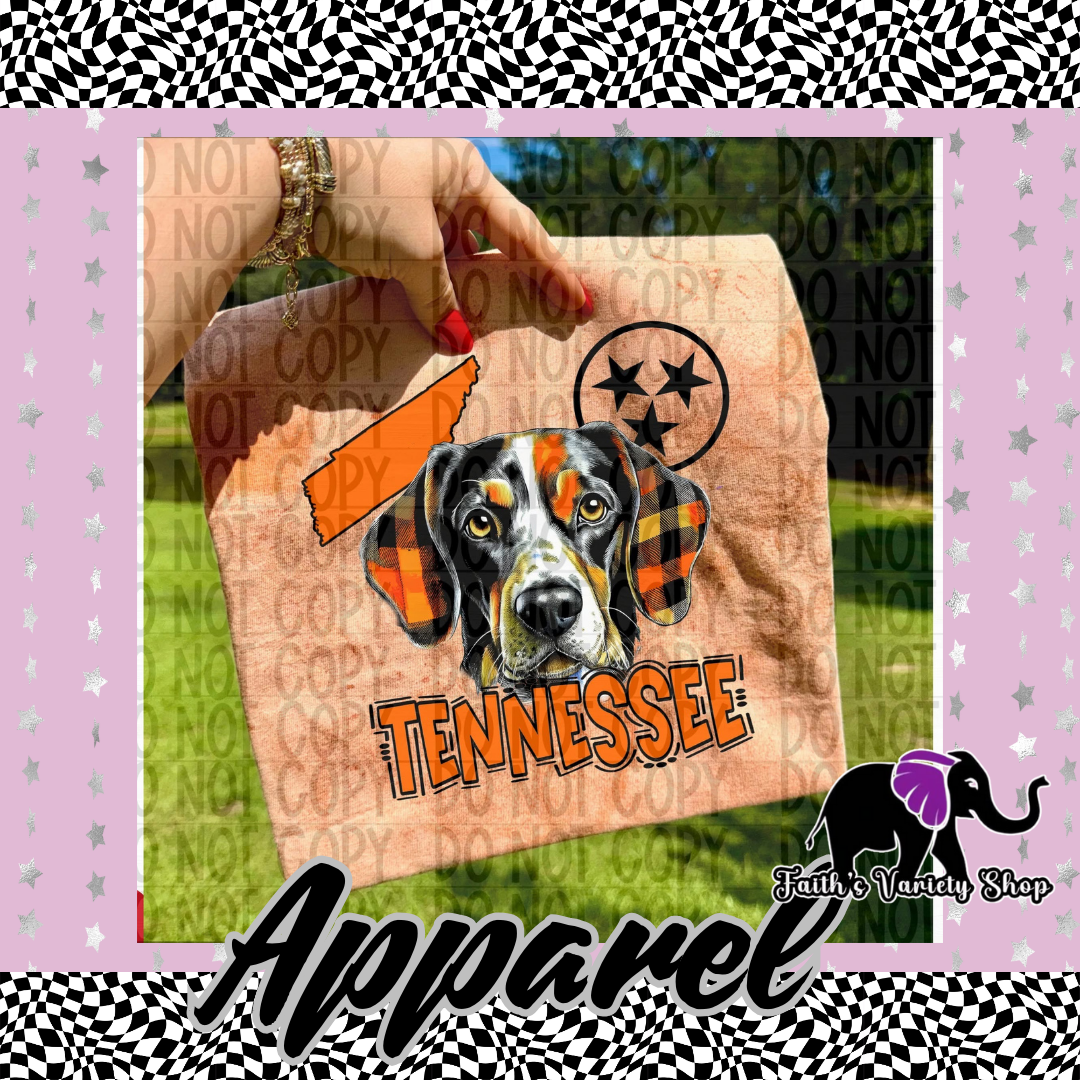Tennessee Dog Adult Shirt