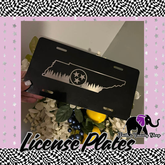 Tennessee License Plate