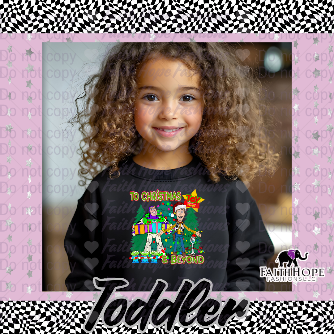 Toy Christmas Toddler Sweater