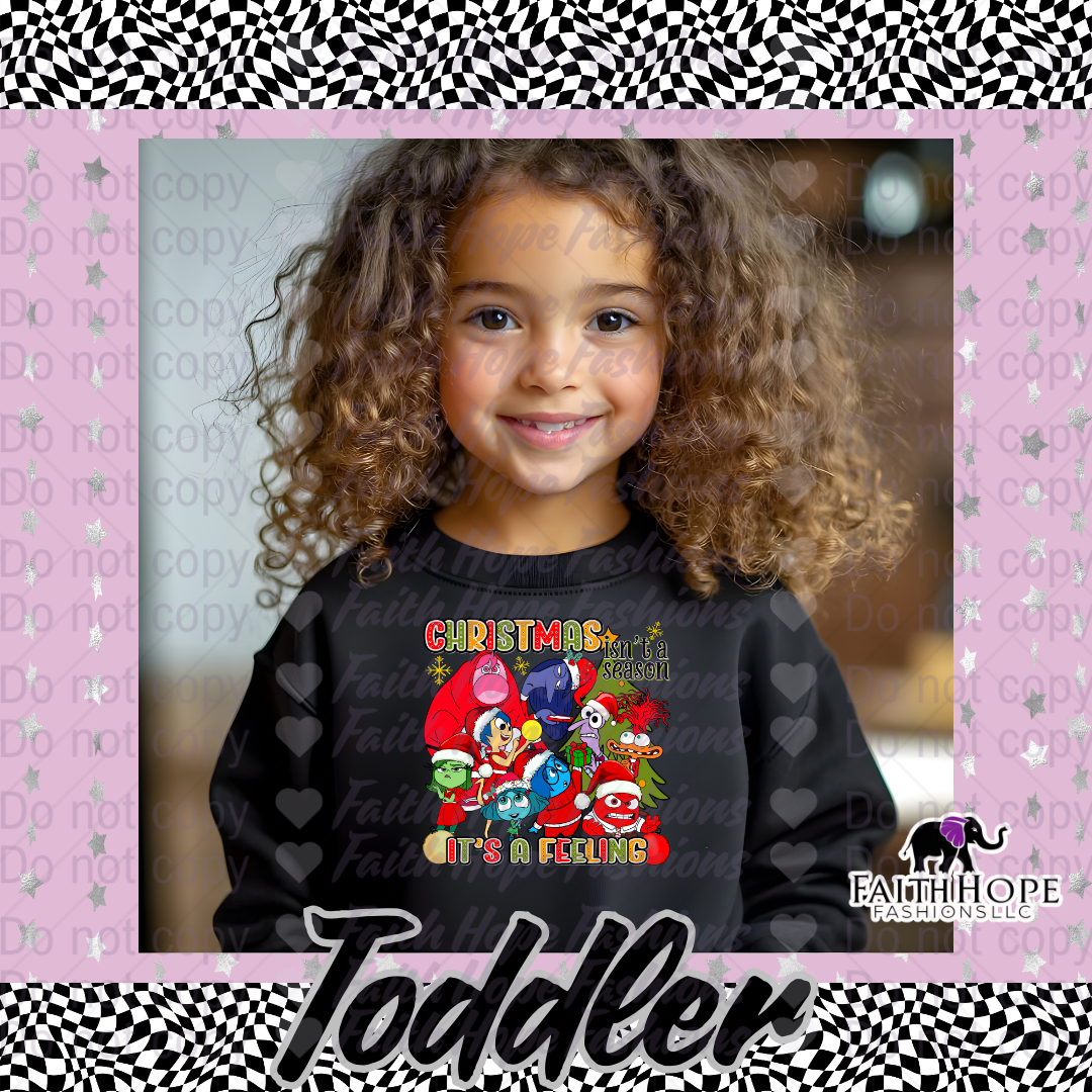 Christmas Feelings Toddler Sweater