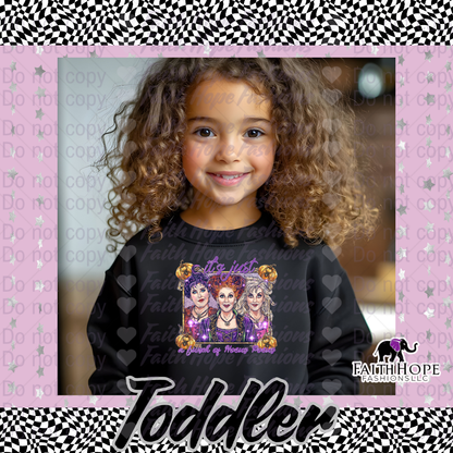 Bunch of HP Purple Glitter Toddler Sweater
