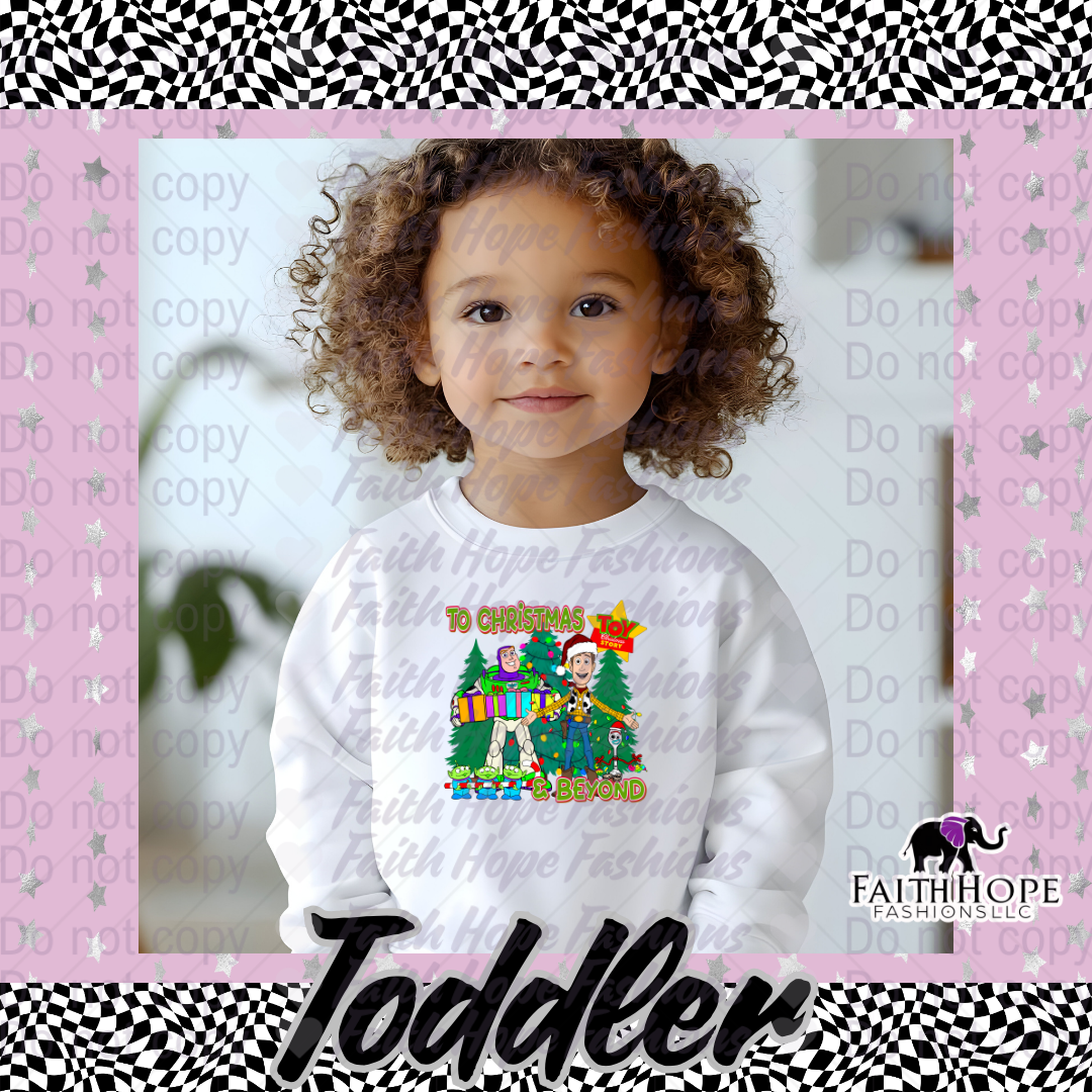 Toy Christmas Toddler Sweater