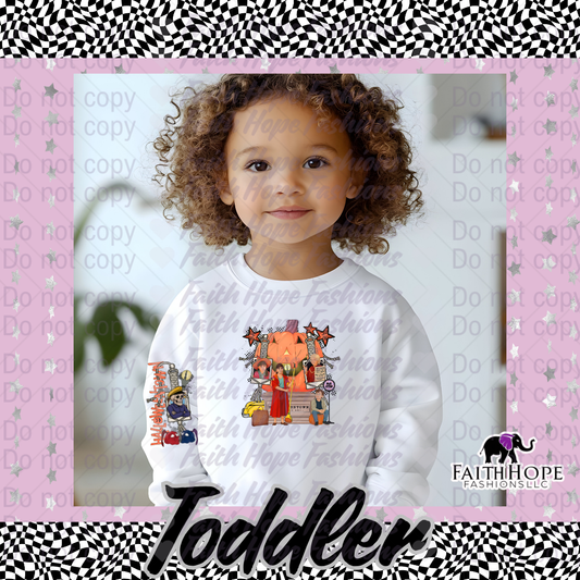 Halloween town Toddler Sweater