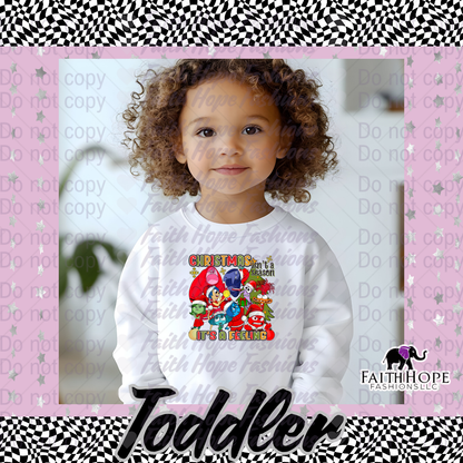 Christmas Feelings Toddler Sweater