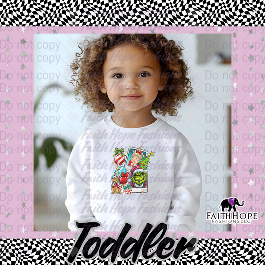 Ginchy Polaroid Toddler Sweater