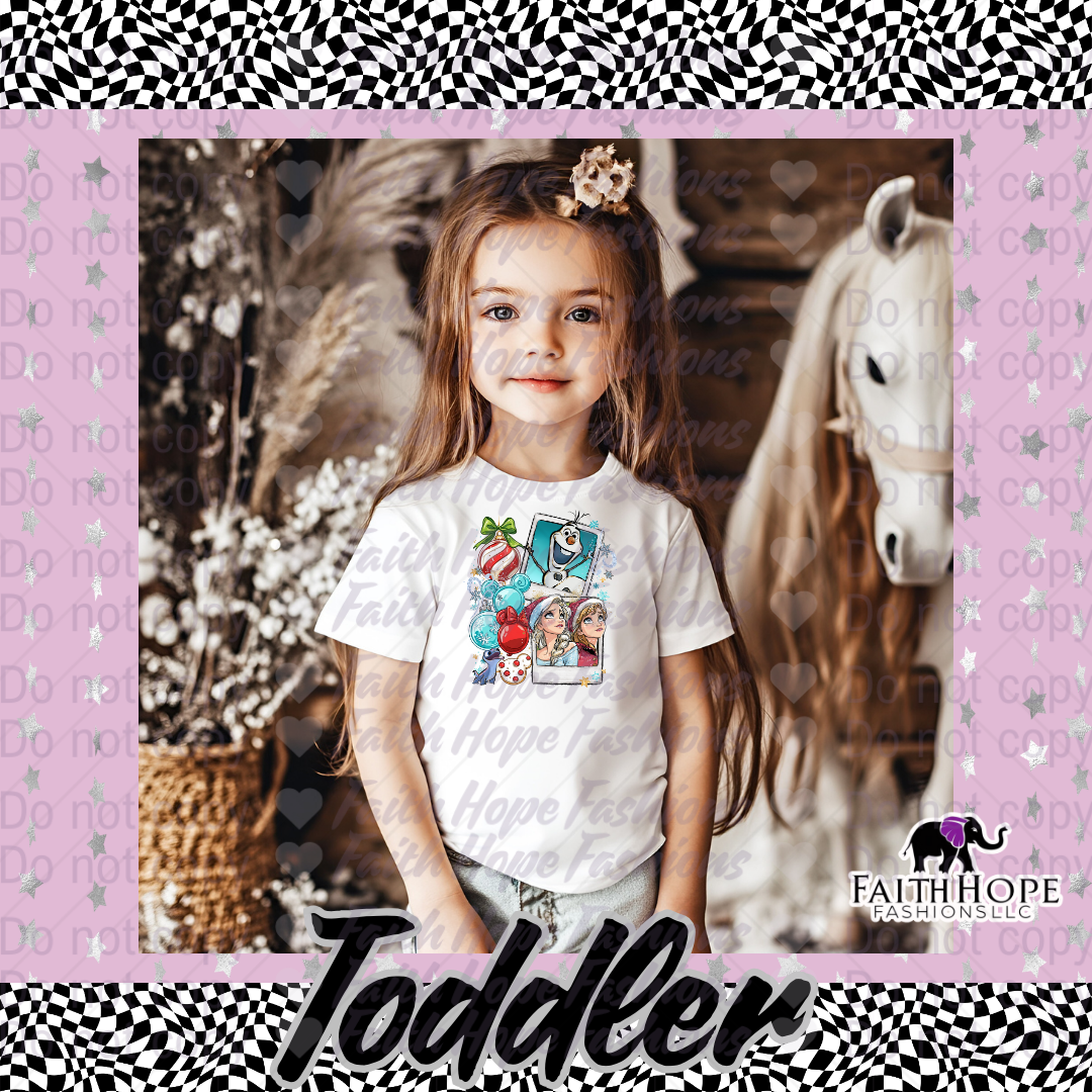 Freezing Polaroid Toddler Shirt