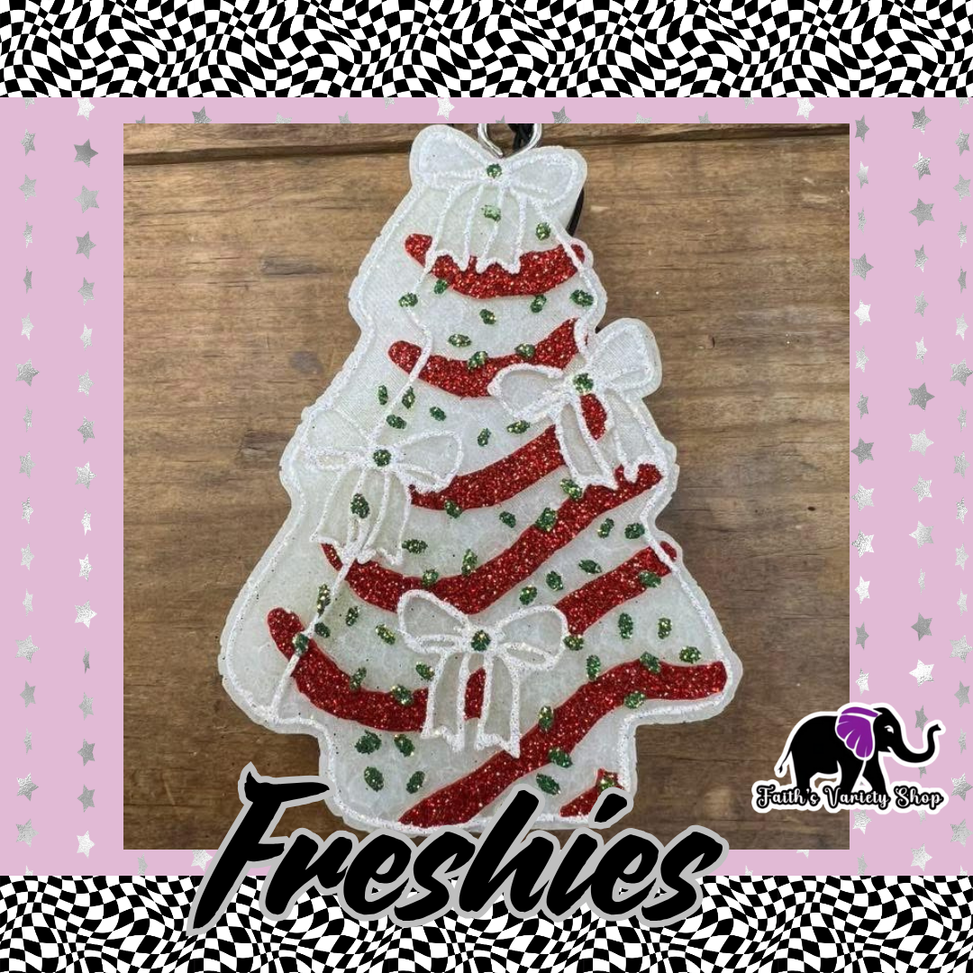 Tree Cake Freshie