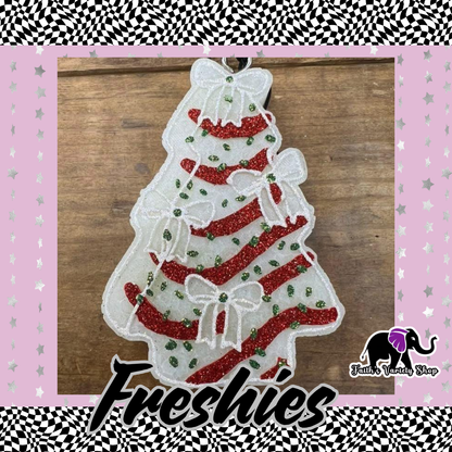Tree Cake Freshie