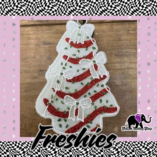 Tree Cake Freshie